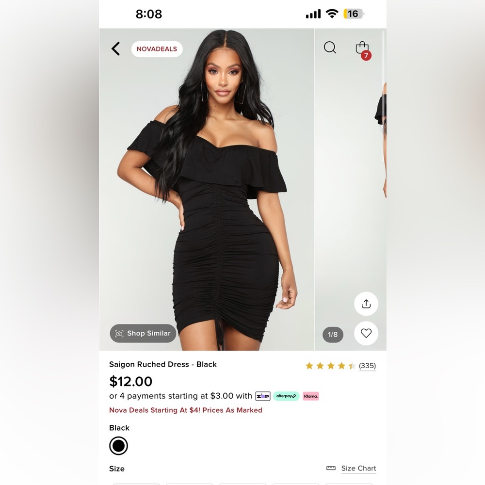 Brand New Fashion Nova Dress
